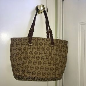 Brown MK purse